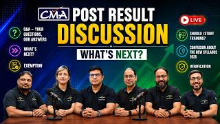 CMA June 2026 Result Discussion LIVE | What's Next? Ask Your Query
