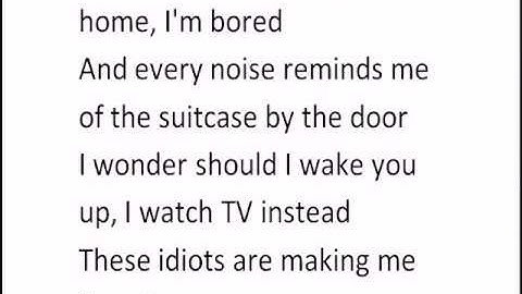 No use for a name   Pacific standart time avec lyrics