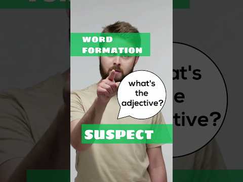 Video: Suspect este un adjectiv?