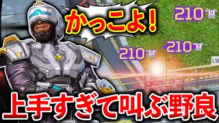 ヘッショ祭りクレーバーが上手すぎて野良が叫んだｗｗｗ│Apex Legends