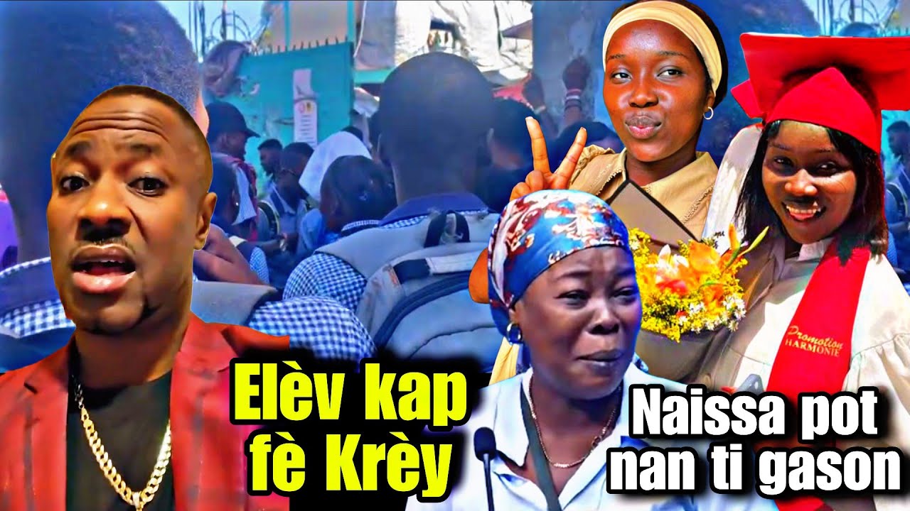 KRISLA kenbe pil elèv lekòl kap fè Krèy _ Manman NAISSA li jwenn li ak tout tete l deyò san kilòt 