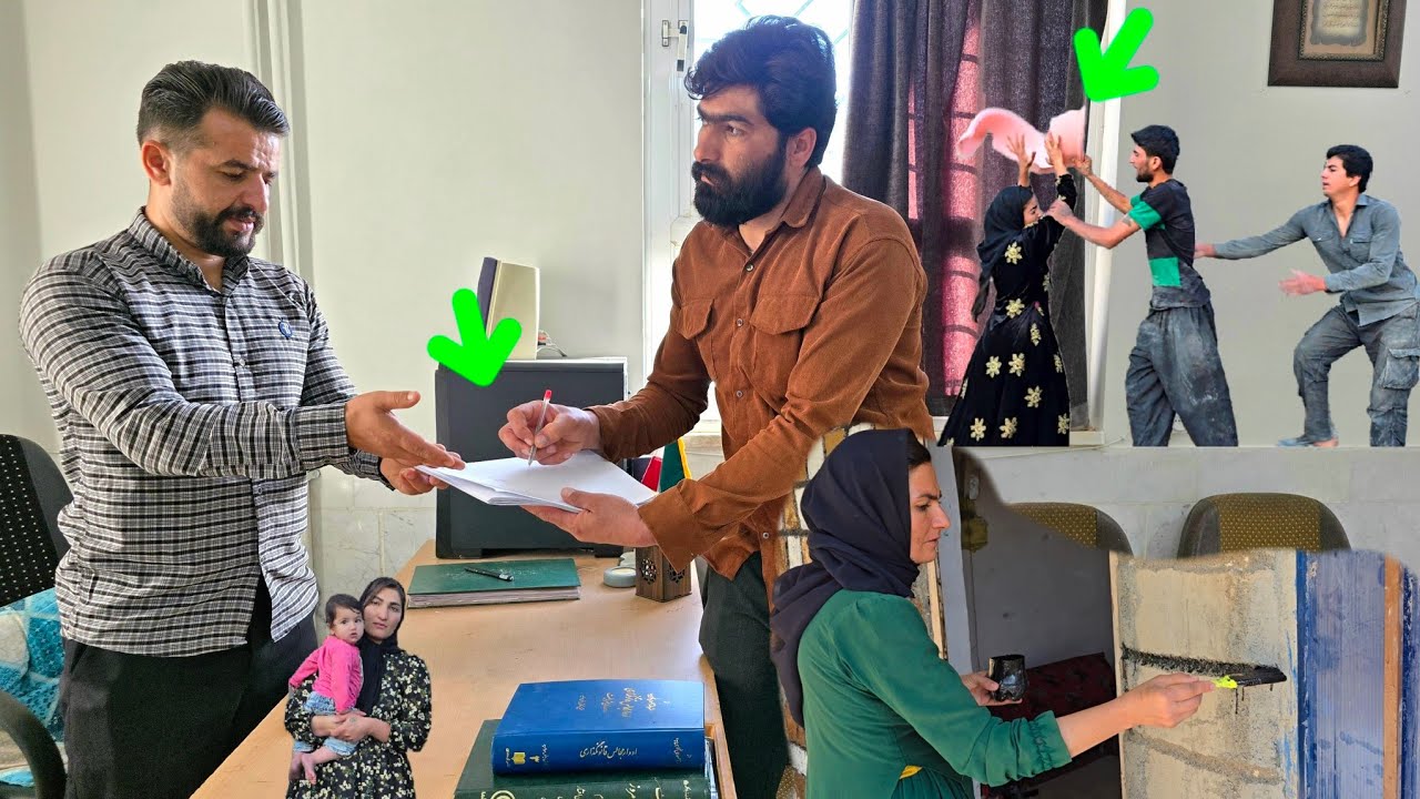 "Massoud's fateful meeting with her lawyer; transfer of documents in name of Elnaz children"