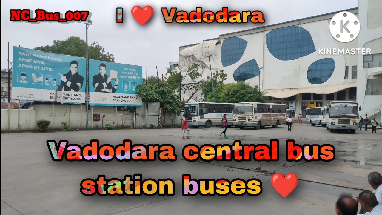 Vadodara GSRTC Central Bus Station letest video||इतनी सारी बसे🔥||વડોદરા બસ સ્ટેશન
