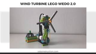 Lego Wedo 20 Wind Turbine