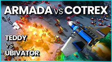 Teddy vs Ubivator - 1v1 Beyond All Reason Cast!