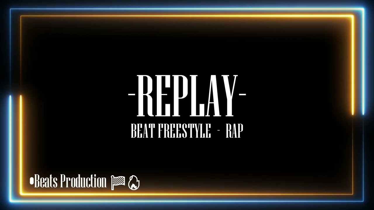 Replay - Beat Freestyle Rap [Official Visualizer] (1080p HD)