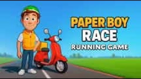 Paper Boy Race : Running Game