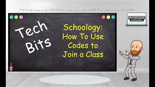 Schoology -  Students how to use join codes to enroll for a class