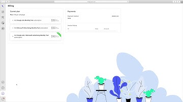 Account Settings Panel