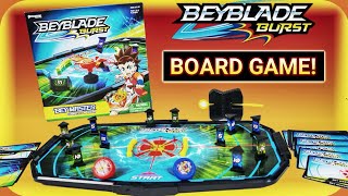 We Found a BEYBLADE BURST BOARD GAME! Beymaster Competition Arena by Pressman Toy screenshot 5