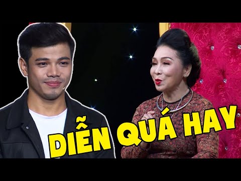 Video NSND Bạch Tuyết phấn khích trước tiết mục DIỄN SIÊU... - youtube