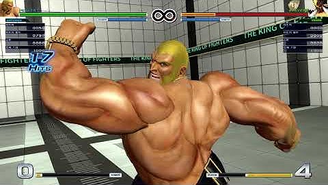 KOF XIV - Antonov 5 Bar Combo