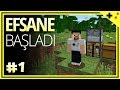 EFSANE SURVIVAL BAŞLADI - Minecraft Türkçe Survival - S2 Bölüm 1