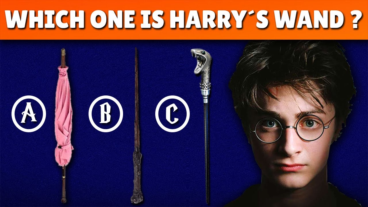 Guess The Harry Potter Wands Harry Potter Wand Quiz YouTube