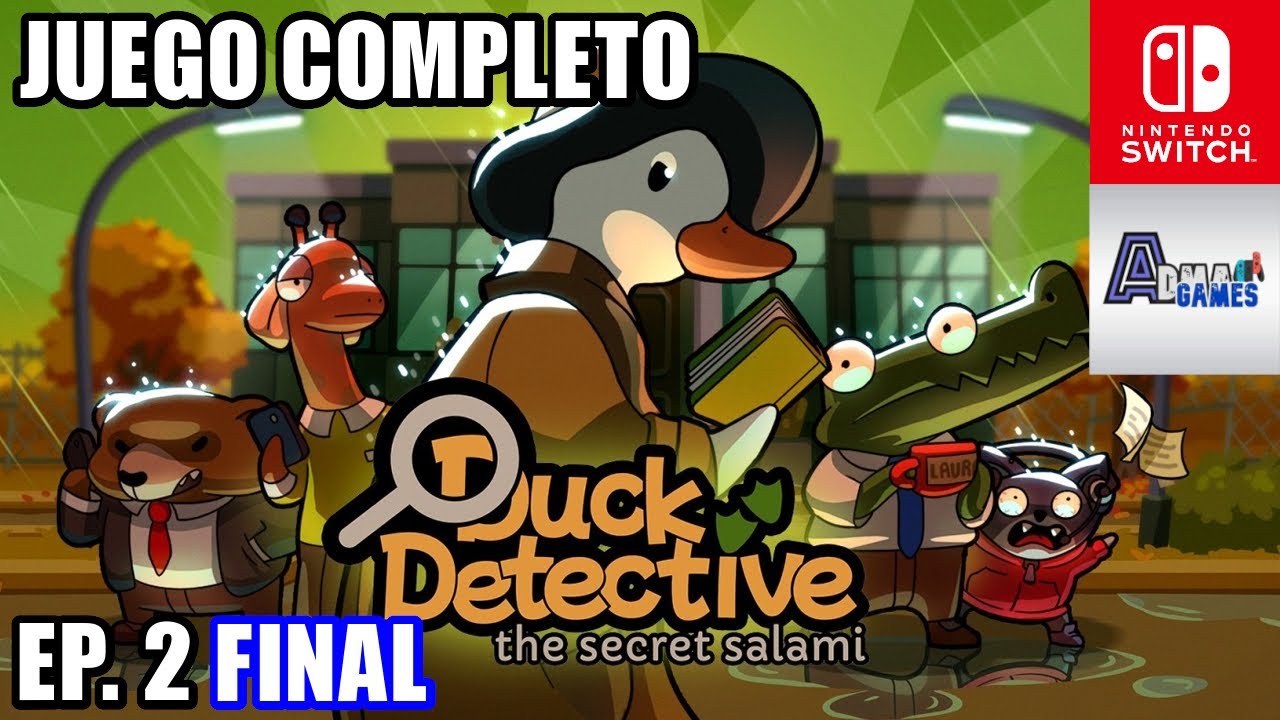 Duck Detective The Secret Salami (Switch) - Juego completo - Ep