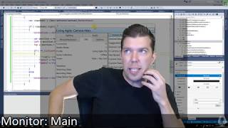 A first look at the Living Agile's C# WPF Camera Man App!