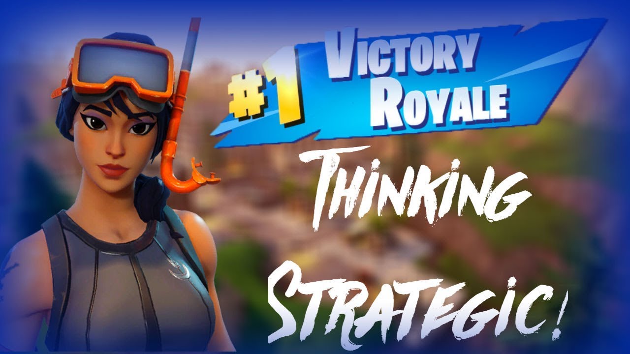 Thinking Strategic! Solo Win! - Fortnite Battle Royale