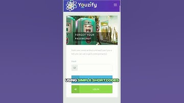 WordPress Login Form Shortcode and Lost Password Shortcode