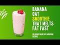 🍌🥣🥛🥤 Banana Oat Milk Smoothie
