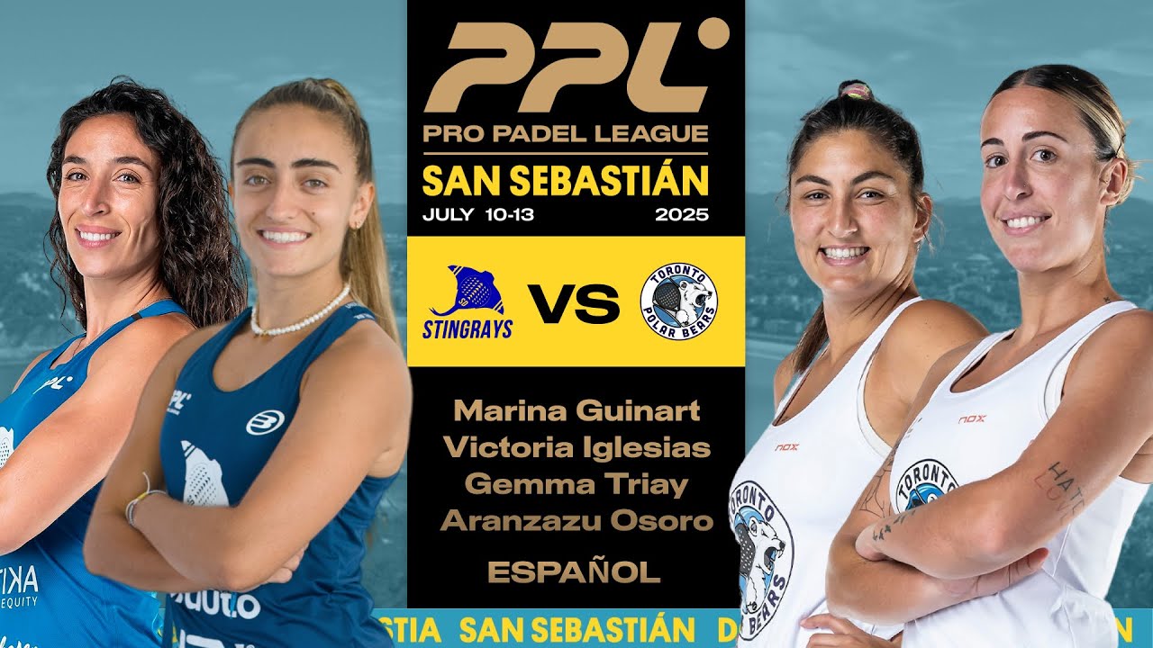 San Sebastian 2025 - San Diego Stingrays Virseda / Jensen vs Toronto Polar Bears Guinart / Iglesias