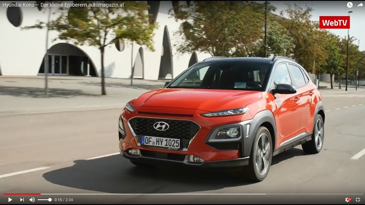 Hyundai Kona Der Kleine Eroberer Automagazin At Youtube