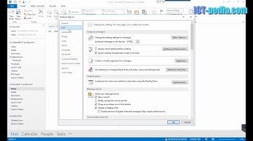 How to enable / disable Desktop Alert by receiving Mail in Outlook 2013 / 2016?