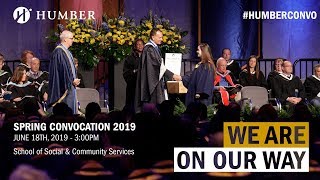Humber Spring 2019 Convocation - School of Social & Community Services