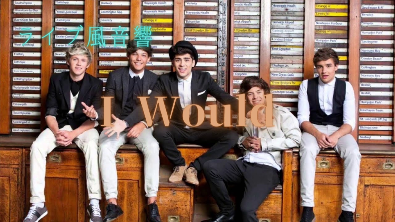 【ライブ風音響】One Direction - I Would