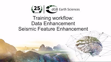 Training workflow: Data Enhancement - Seismic Feature Enhancement