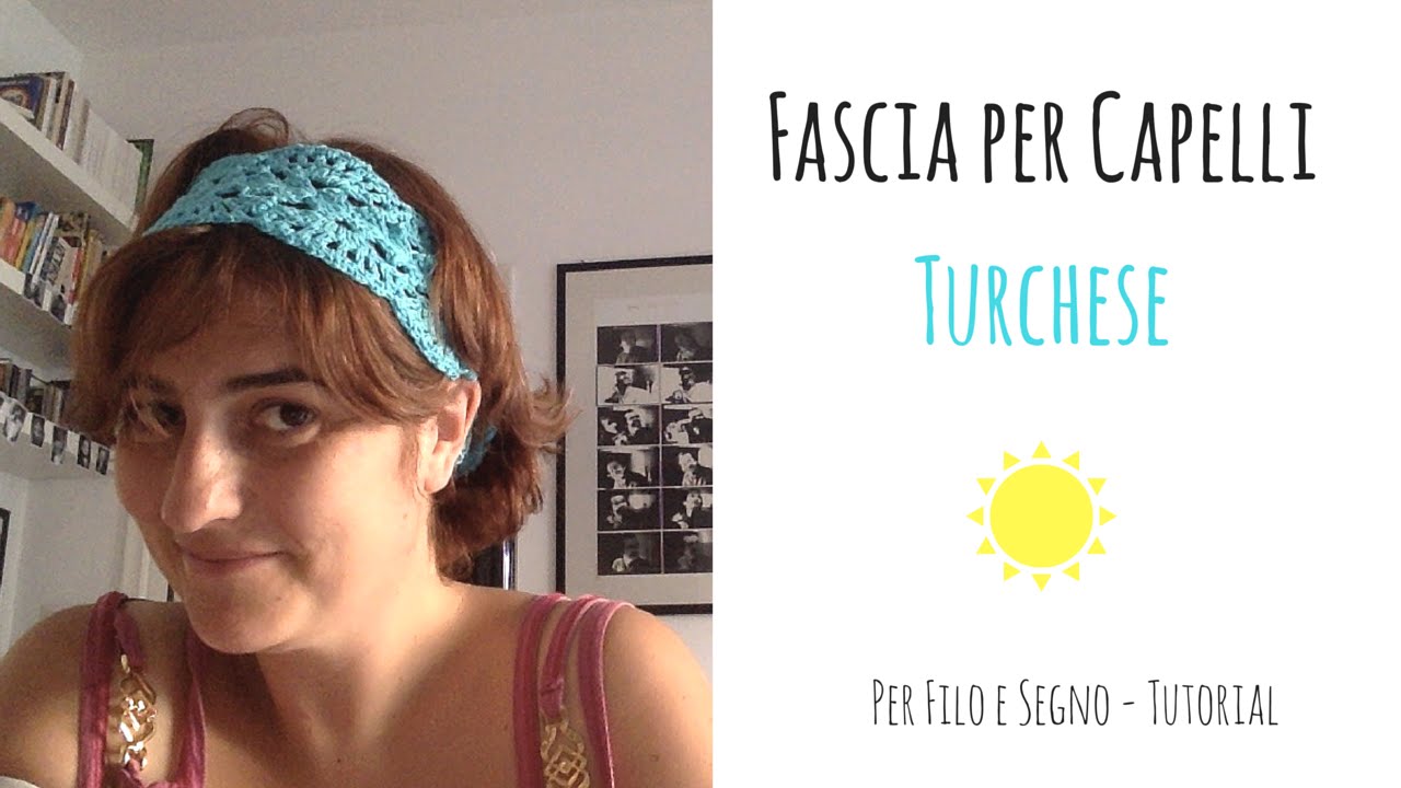 Axy HB4 Fascia Per Capelli Yoga - Morbida Ed Elastica, Diametro 26 Cm, Colore Turchese
