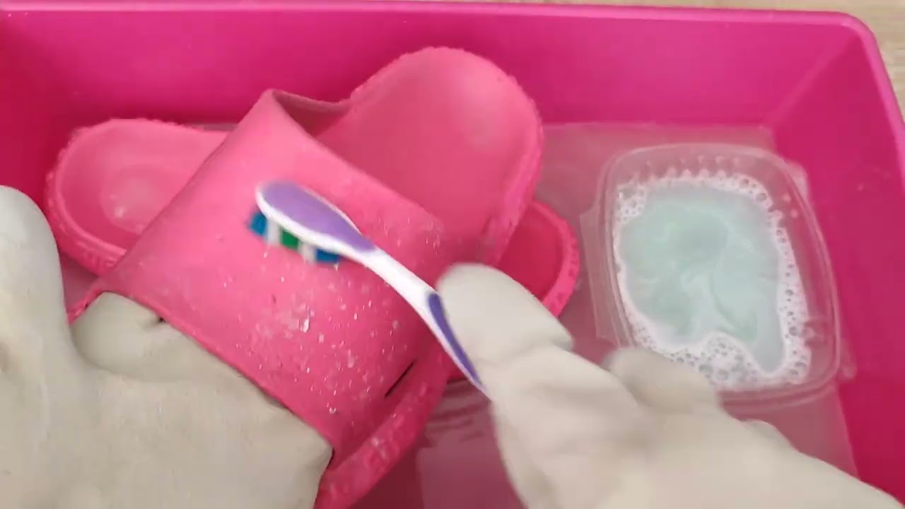 Como LAVAR chanclas de Goma, fácil y rápido #cleaning #youtube #home