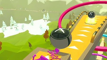 Action Balls: Gyrosphere Race SpeedRun Gameplay Level 1230 to 1233