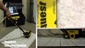 Image, cut and core concrete with confidence using Conquest