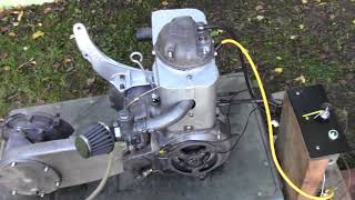 Steve Fisk's Engine First Run up on Test Rig 21-10-2018