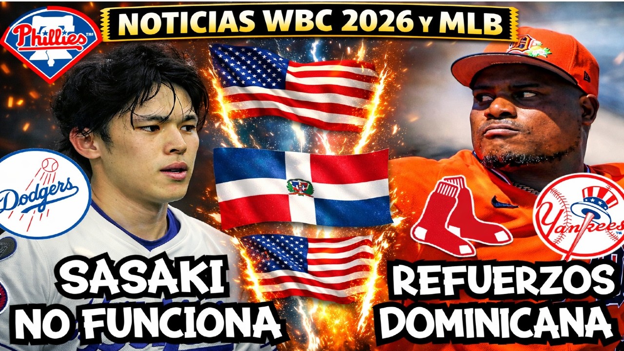REPÚBLICA DOMINICANA SUMA DOS ASES? 😱 | Roki Sasaki Preocupa a Dodgers | Yankees Nuevo SS | USA WBC