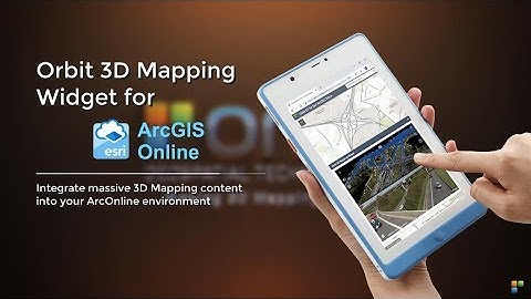 Orbit 3DM Widget for ArcGIS Online