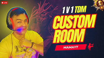 LIVE 1v1 TDM Showdown! Who’s the Real King? | BGMI Custom Room