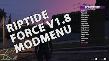 [GTAV/1.26/1.27] Riptide Force v1.8 SPRX Mod Menu [PS3/PC] + Download