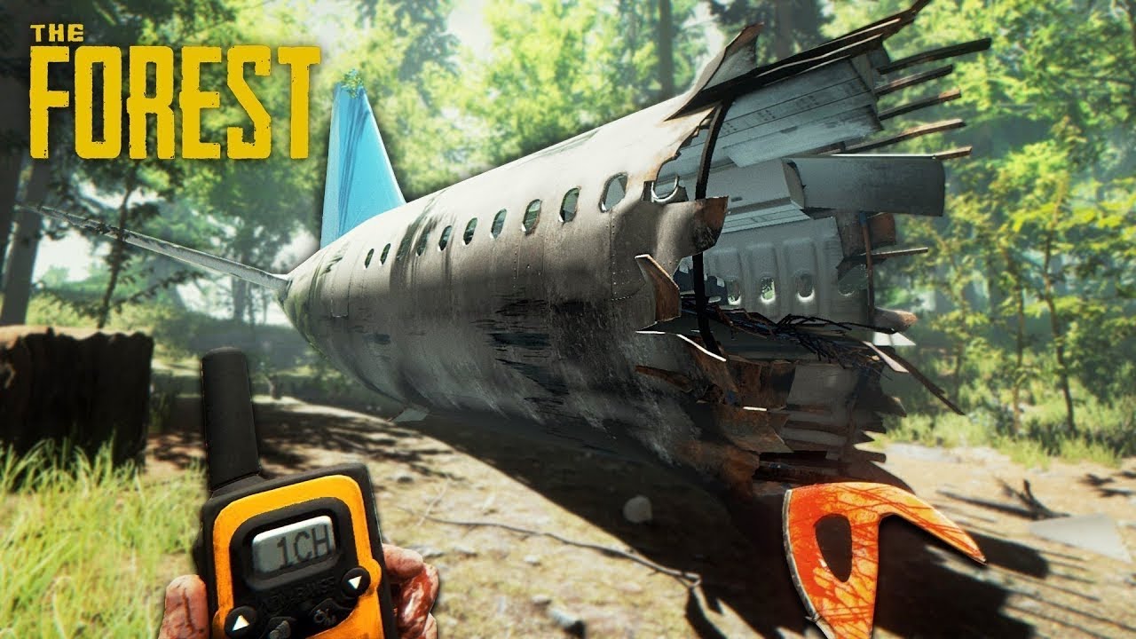WAS TUN NACH EINEM FLUGZEUG ABSTURZ? [THE FOREST] SURVIVAL EDITION (EINSAME INSEL!) | PS5 4K