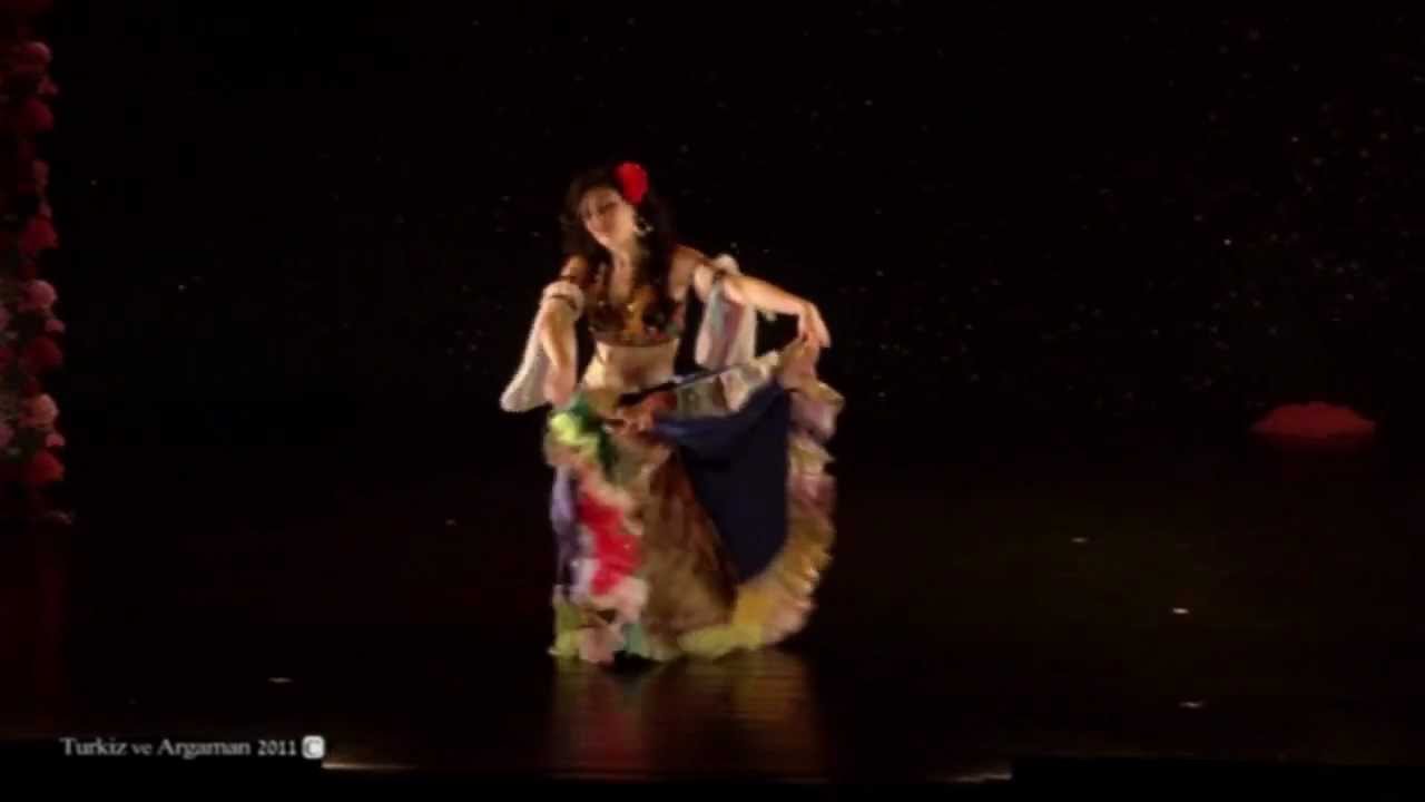 Turkish Gypsy Dance - Roman Havası - Turkiz ve Argaman 2011 - Sophie Armoza