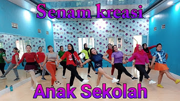 Senam Kreasi Terbaru ANAK SEKOLAH || Choreo Watik Primadona