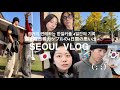 JP/KR)【VLOG】変顔しかしない韓国人彼氏が最後に泣くまでの4日間🇰🇷🍂（カフェ、購入コスメも紹介❤︎）