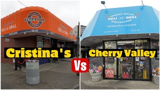 2 famous Delis in Queens, NY: Cristina's Deli vs Cherry Valley