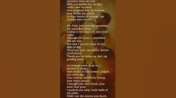 Thumbnail of My Hero, My Father | Heartfelt Song About a Son’s Love and Redemption for His Dad | Official Video