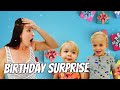 Ivy Surprises The Birthday Boy!
