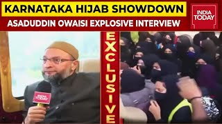 'Grave Violation Of Constitution In Karnataka': Asaduddin Owaisi Explosive Interview On Hijab Ban