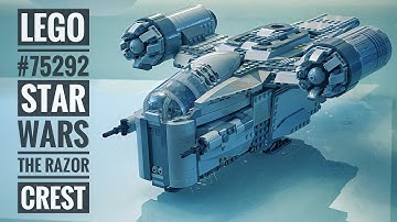 Lego #75292 Star Wars The Razor Crest - Speed Build & Pictures