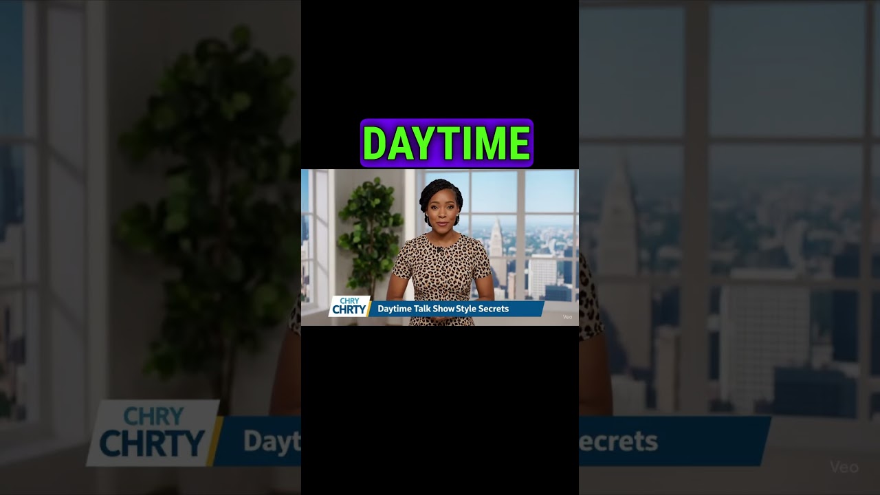 New Daytime Talk Show: “Flowy Pants” 