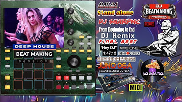 AKAI MPC ONE - #413 Deep house sessions w/Juno 06A midi tracks beats #DJ_SharpMC_LIVE,#MPC,#MPC_ONE