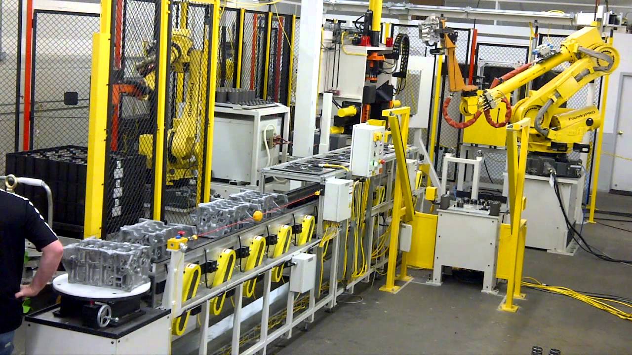 Engine Cast Automation Cell (Lib 0020) YouTube